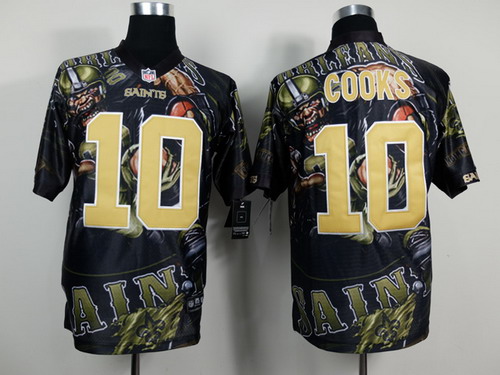 Nike New Orleans Saints #10 Brandin Cooks 2014  Fashion Elite Jersey
