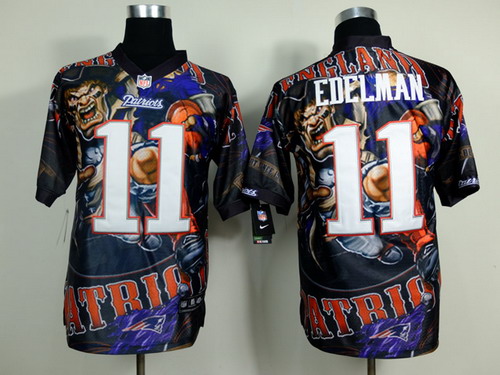 Nike New England Patriots #11 Julian Edelman 2014  Fashion Elite Jersey