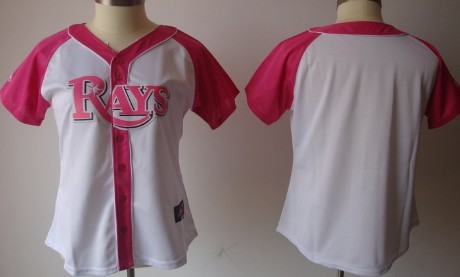 Tampa Bay Rays Blank 2012 Fashion Womens Athletic Jersey 