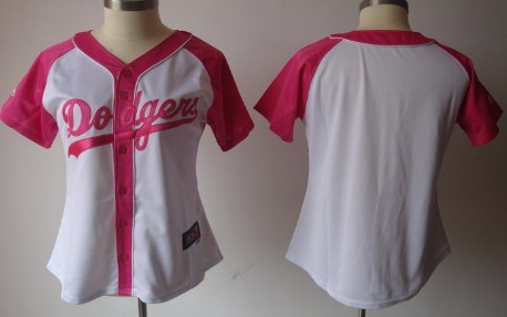 Los Angeles Dodgers Blank 2012 Fashion Womens Athletic Jersey 