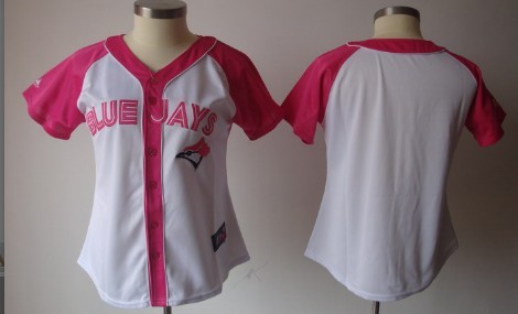 Toronto Blue Jays Blank 2012 Fashion Womens Athletic Jersey 