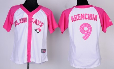 Toronto Blue Jays #9 J. P. Arencibia 2012 Fashion Womens Athletic Jersey