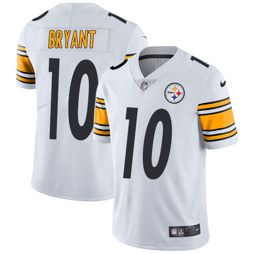 Nike Pittsburgh Steelers #10 Martavis Bryant White Men's Stitched NFL Vapor Untouchable Limited Jersey