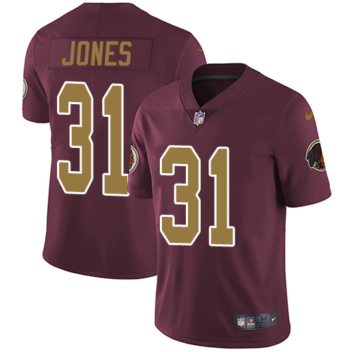 Nike Washington Redskins #31 Matt Jones Burgundy Red Alternate Men's Stitched NFL Vapor Untouchable Limited Jersey