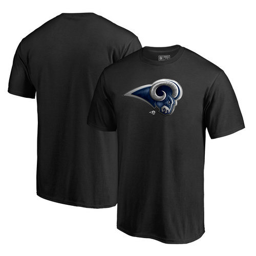 Los Angeles Rams NFL Pro Line Midnight Mascot T-Shirt - Black