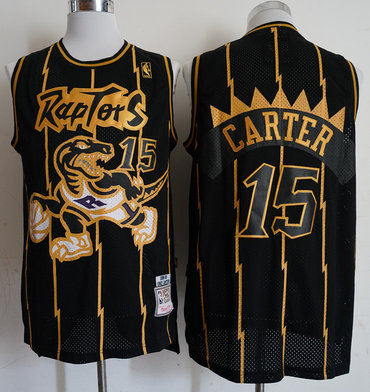 Raptors #15 Vince Carter Purple Throwback Stitched NBA Jersey