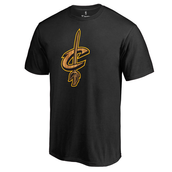 Men's Cleveland Cavaliers Black Hardwood 2 T-Shirt