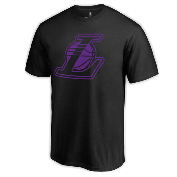 Men's Los Angeles Lakers Black Taylor T-Shirt