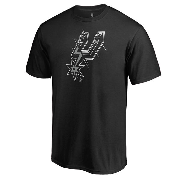 Men's San Antonio Spurs Black Team X-Ray T-Shirt