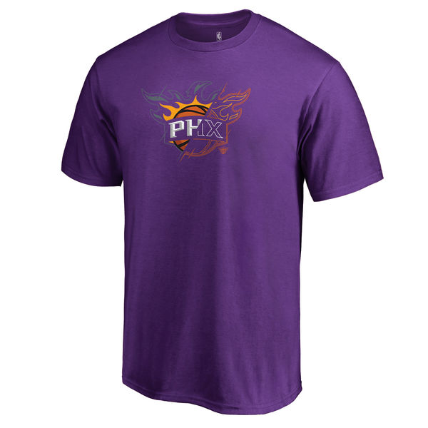 Men's Phoenix Suns Purple X-Ray T-Shirt