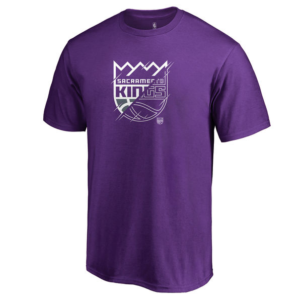 Men's Sacramento Kings Purple X-Ray T-Shirt