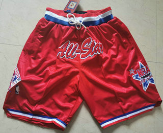 1991 All-Star West Shorts (Red) JUST DON