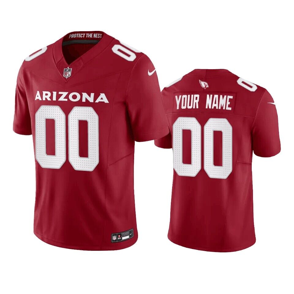 Arizona Cardinals Custom Nike Red F.U.S.E. Vapor Limited Stitched NFL Football Jersey