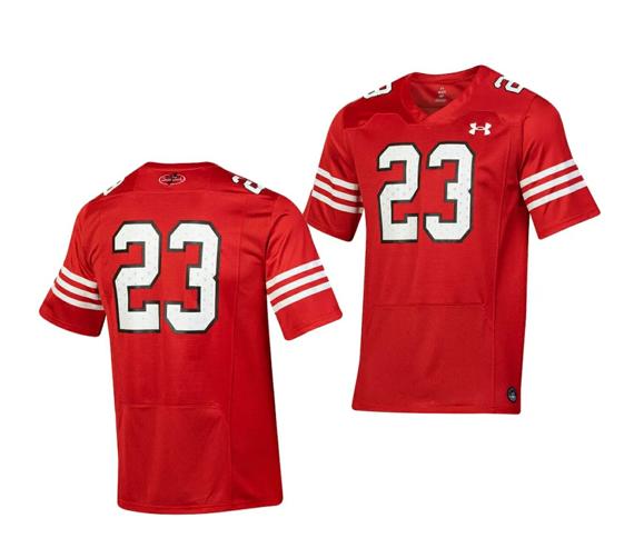 Men's Texas Tech Red Raiders Jersey #23 College Football Throwback Stitched Red