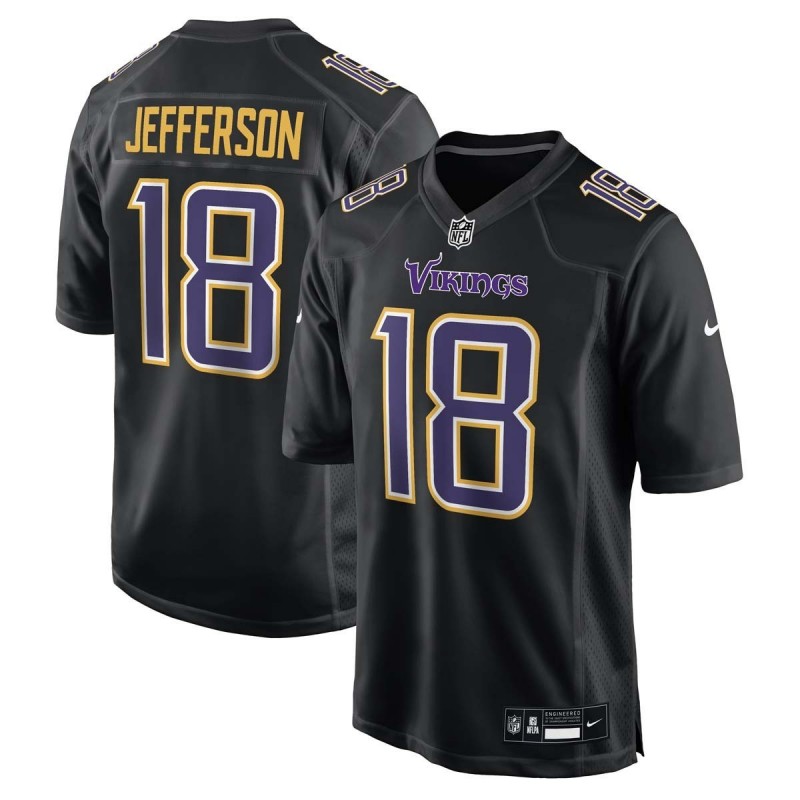 Youth Nike Minnesota Vikings #18 Justin Jefferson Chase Jersey