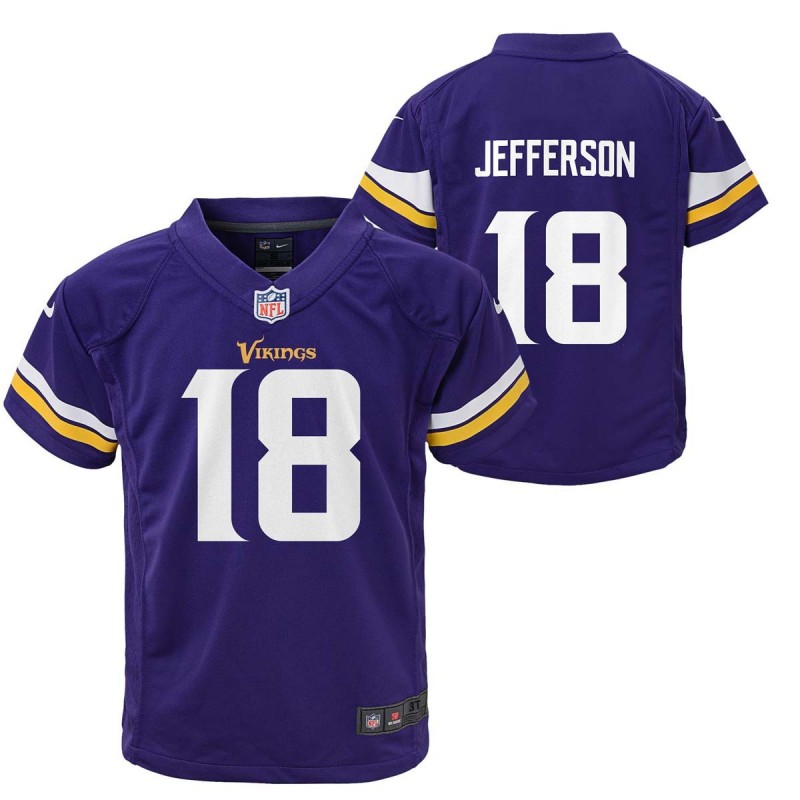 Toddler Nike Minnesota Vikings Justin Jefferson #18 Game Jersey