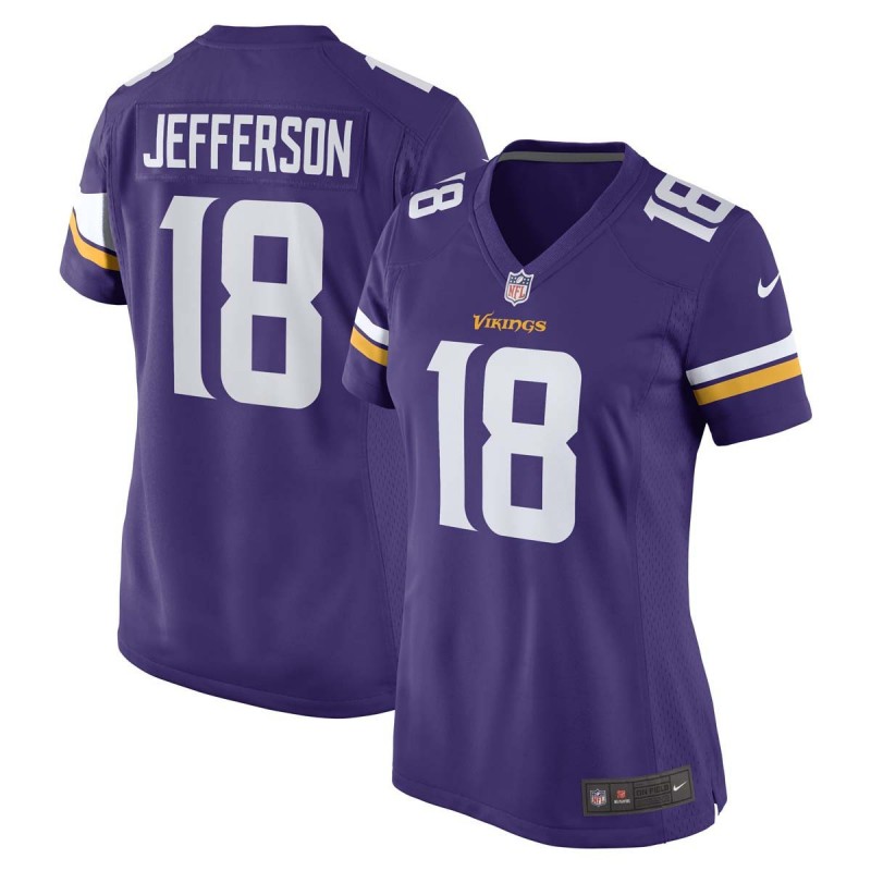 Women's Nike Minnesota Vikings Justin Jefferson #18 Game Jersey