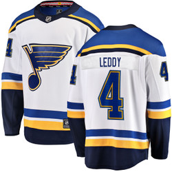 Men's Nick Leddy St. Louis Blues Away Breakaway Jersey