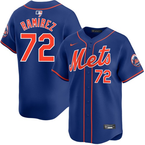 Men's Nike Alex Ramirez New York Mets Alternate Royal Limited Jersey