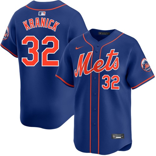 Men's Nike Max Kranick New York Mets Alternate Royal Limited Jersey