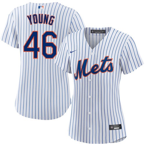 Alex Young New York Mets Women's Home White Nike Jersey