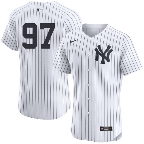 Men's Ron Marinaccio New York Yankees Nike Home White Elite On-Field Authentic Stitched Baseball Jersey
