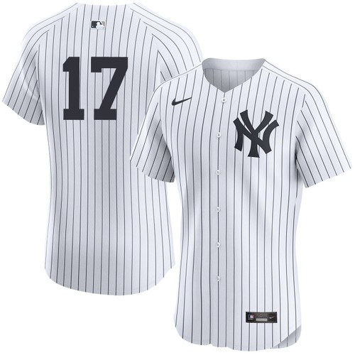 Men's Aaron Boone New York Yankees Nike Home White Elite On-Field Authentic Stitched Baseball Jersey