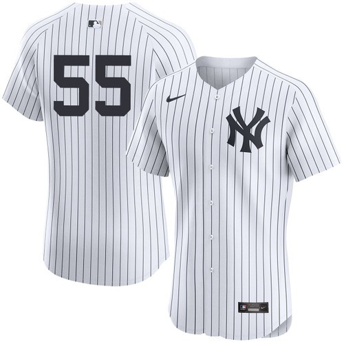 Men's Carlos Rodon New York Yankees Nike Home White Elite On-Field Authentic Stitched Baseball Jersey