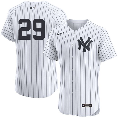 Men's Clayton Beeter New York Yankees Nike Home White Elite On-Field Authentic Stitched Baseball Jersey