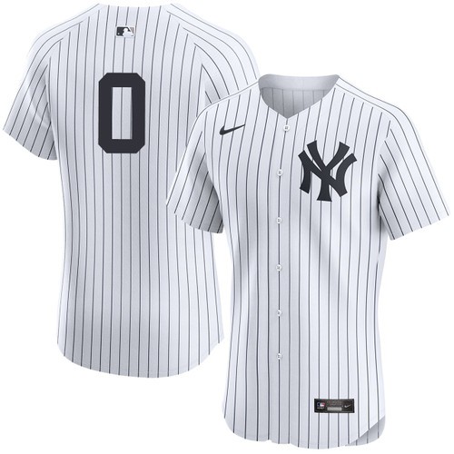 Men's Marcus Stroman New York Yankees Nike Home White Elite On-Field Authentic Stitched Baseball Jersey