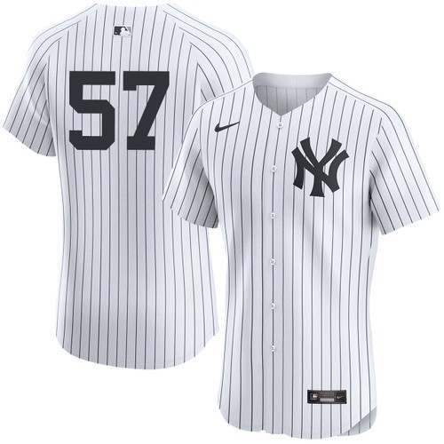 Men's Nick Burdi New York Yankees Nike Home White Elite On-Field Authentic Stitched Baseball Jersey