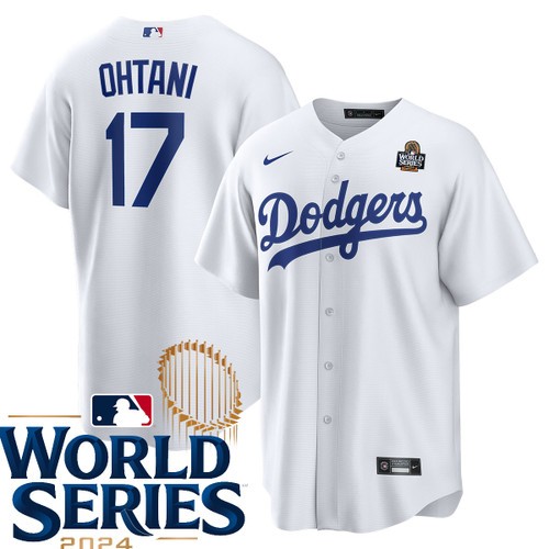 Men's Shohei Ohtani Los Angeles Dodgers Nike Home White Stitched MLB Jersey