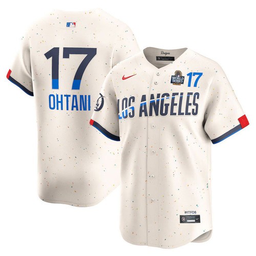 Men's Shohei Ohtani Los Angeles Dodgers Nike 2024 City Connect Limited Stitched MLB Jersey by NIKE