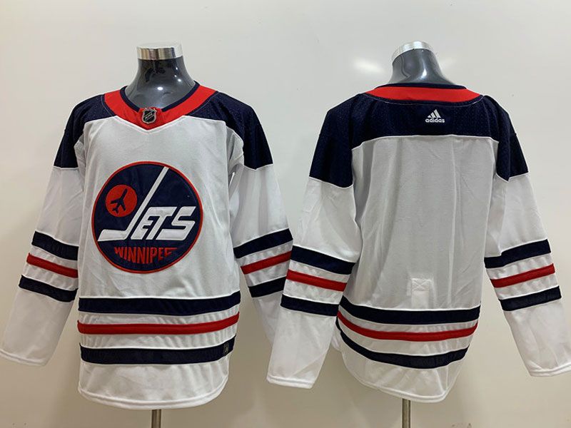 Mens Adidas Winnipeg Jets White Blank Made Alternate Player Jersey