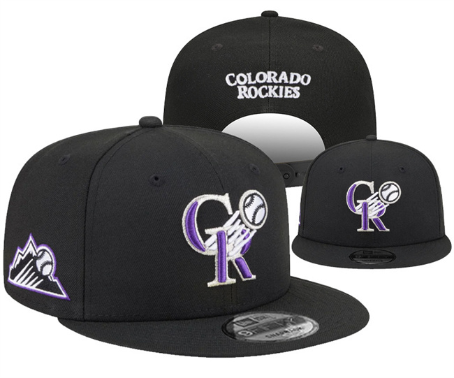 Colorado Rockies 2025 Stitched Snapback Hats 004