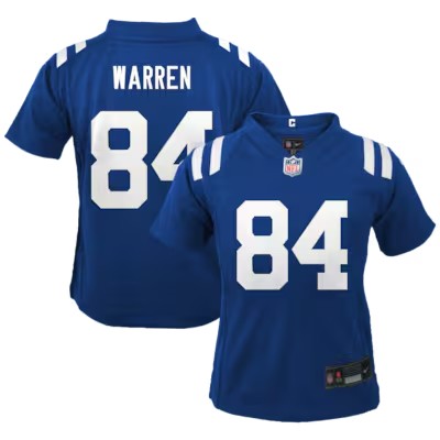 Preschool Indianapolis Colts #84 Tyler Warren Royal Nike Team Game Stitched Jersey