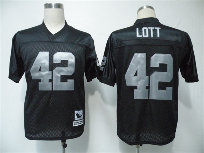 Men's Las Vegas Raiders Active Player Custom Black Throwback Stitched Jersey