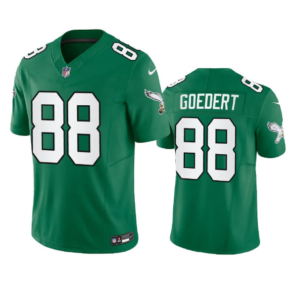 Youth Philadelphia Eagles #88 Dallas Goedert Green F.U.S.E. Throwback Vapor Untouchable Limited Stitched Football Jersey