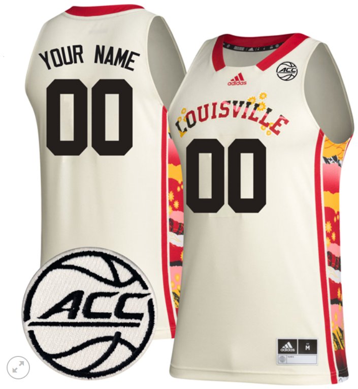 Custom Louisville Cardinals Jersey College Basketball Stiched Honoring Black