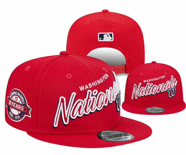 Washington Nationals 2024 Stitched Snapback Hats 003