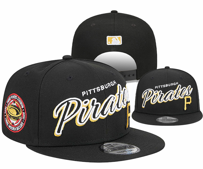 Pittsburgh Pirates 2024 Stitched Snapback Hats 005