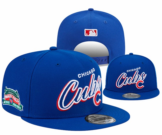 Chicago Cubs 2024 Stitched Snapback Hats 003