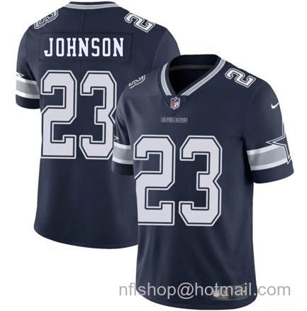 Men's Dallas Cowboys #23 Buddy Johnson Navy Blue 2025 Vapor Untouchable Limited Stitched Football Jersey