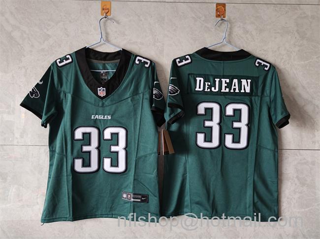 Youth Philadelphia Eagles #33 Cooper DeJean Green F.U.S.E Vapor Untouchable Limited Stitched Football Jersey