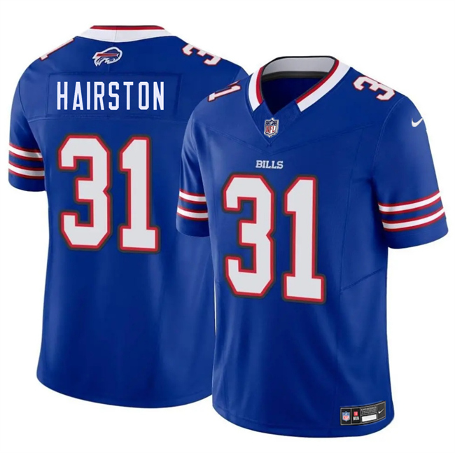 Youth Buffalo Bills #31 Maxwell Hairston Royal 2025 Draft F.U.S.E. Vapor Limited Stitched Football Jersey