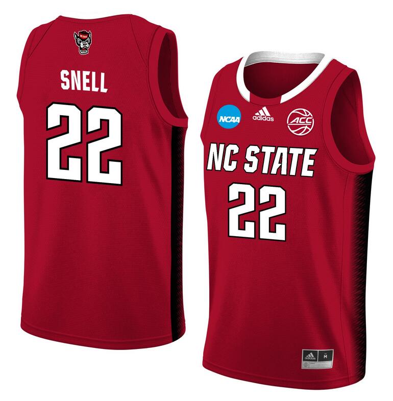Men's NC State Wolfpack ACTIVE PLAYER Custom 2025 Red Stitched Basketball Jersey Unisex Kids