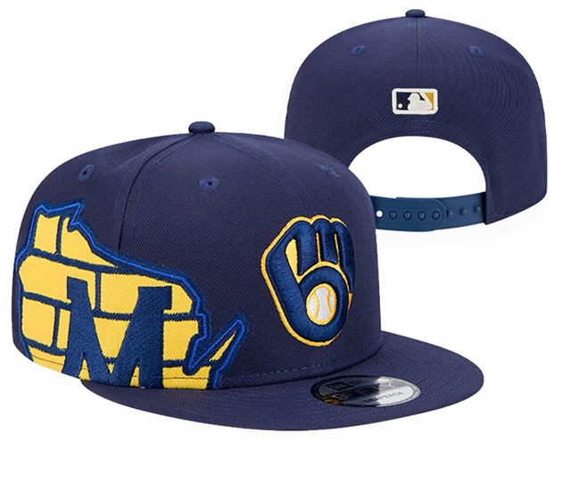 Milwaukee Brewers 2025 Stitched Snapback Hats 008