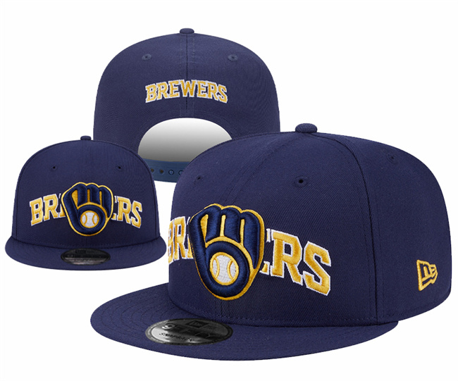 Milwaukee Brewers 2025 Stitched Snapback Hats 007