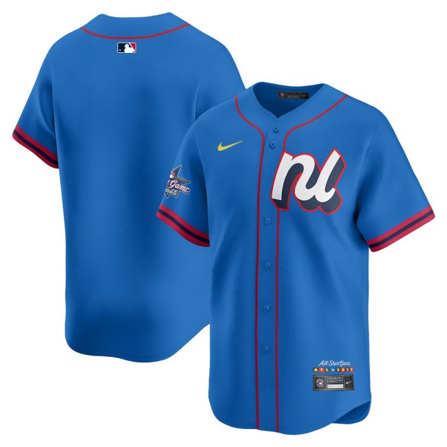 National League Team Nike Blue 2025 MLB All-Star Run Derby Limited Jersey - All Stitched
