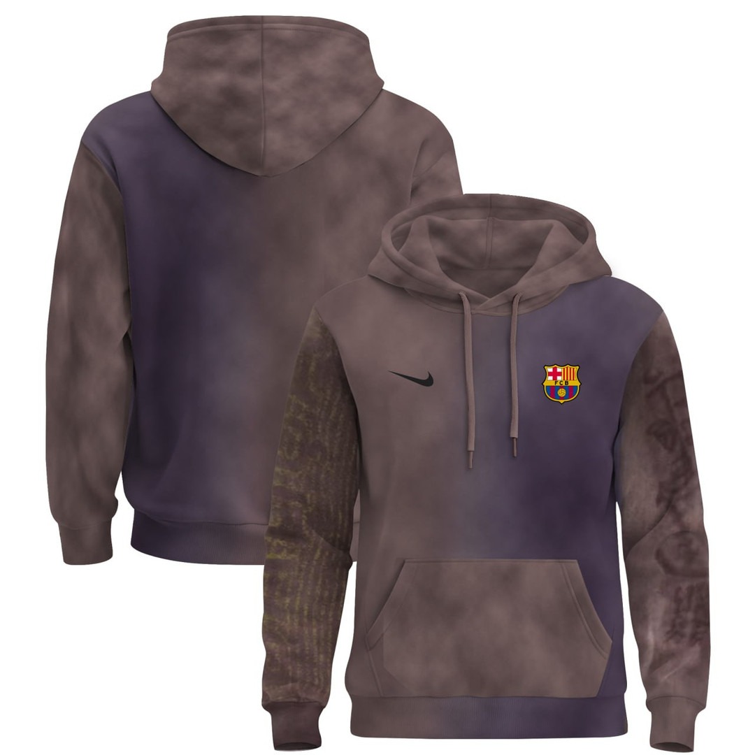 FC Barcelona x Travis Scott Split Hoodie - Printed